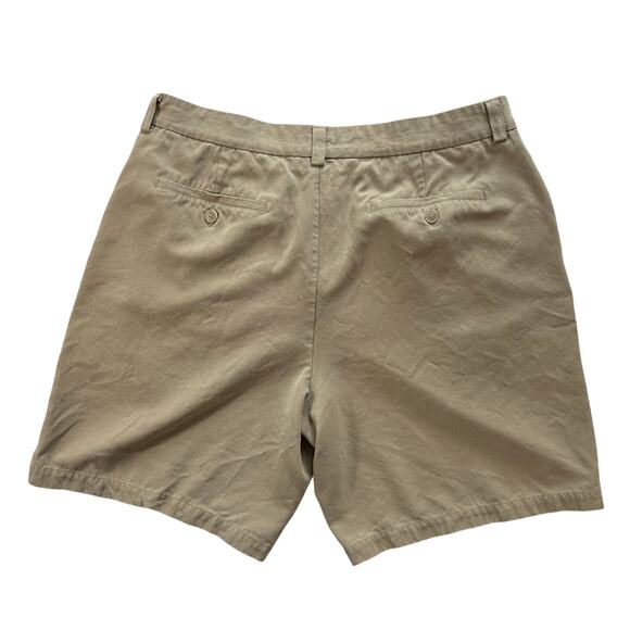 Tommy Bahama Silk Shorts Men’s 36 Tan Relaxed Fit 8” Inseam Casual Resort - Picture 3 of 7